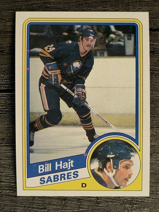 1984-85 Topps #17 Bill Hajt SP
