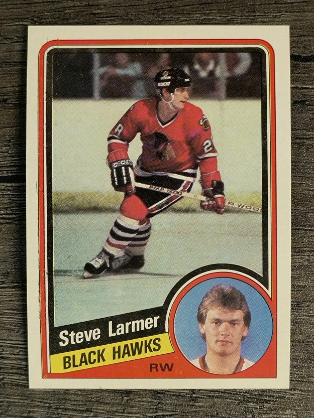 1984-85 Topps #30 Steve Larmer