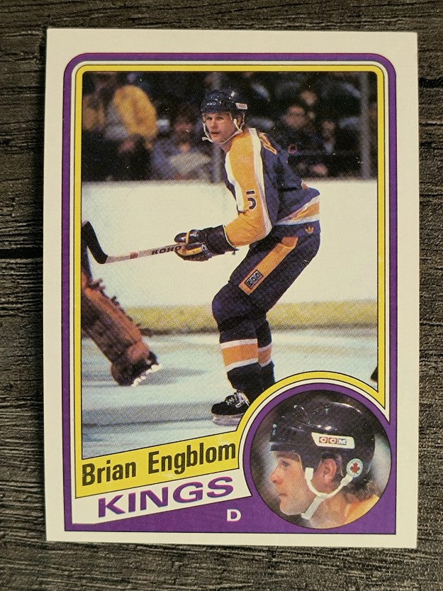 1984-85 Topps #65 Brian Engblom SP