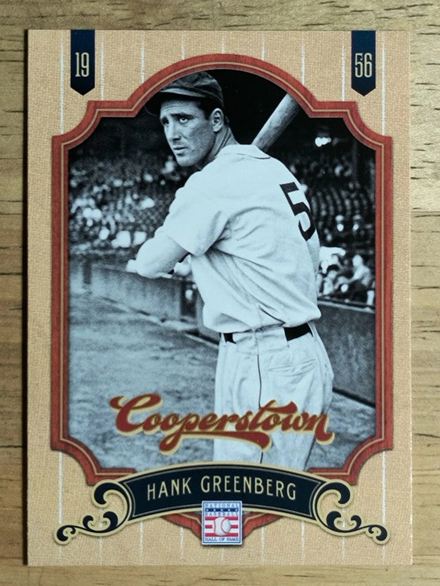 2012 Panini Cooperstown #71 Hank Greenberg