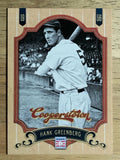 2012 Panini Cooperstown #71 Hank Greenberg