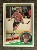 1984-85 Topps #87 Dave Lewis