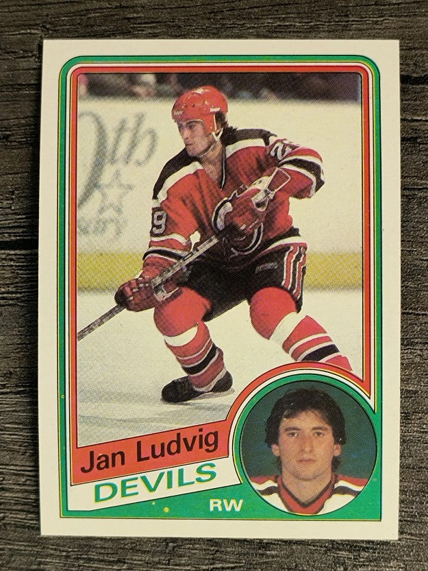 1984-85 Topps #88 Jan Ludvig RC