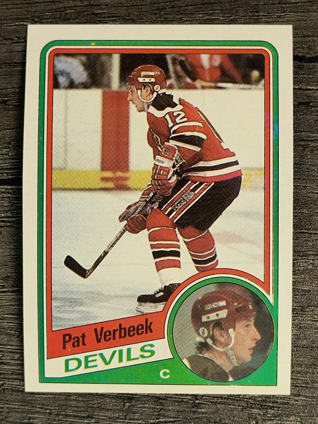 1984-85 Topps #90 Pat Verbeek RC