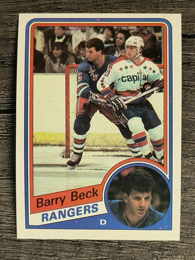 1984-85 Topps #105 Barry Beck