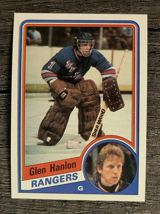 1984-85 Topps #106 Glen Hanlon SP
