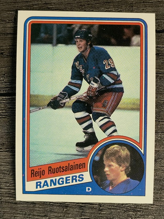 1984-85 Topps #115 Reijo Ruotsalainen SP