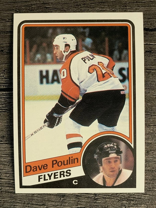 1984-85 Topps #120 Dave Poulin RC