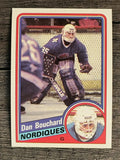1984-85 Topps #128 Dan Bouchard SP