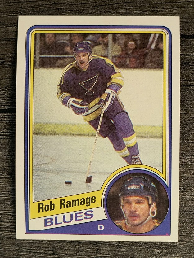 1984-85 Topps #134 Rob Ramage