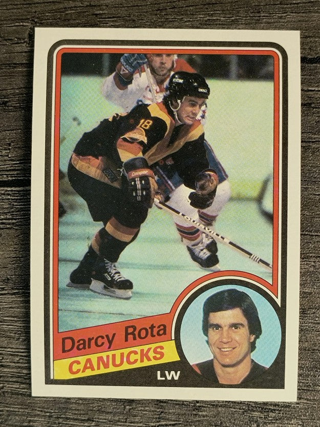 1984-85 Topps #139 Darcy Rota SP