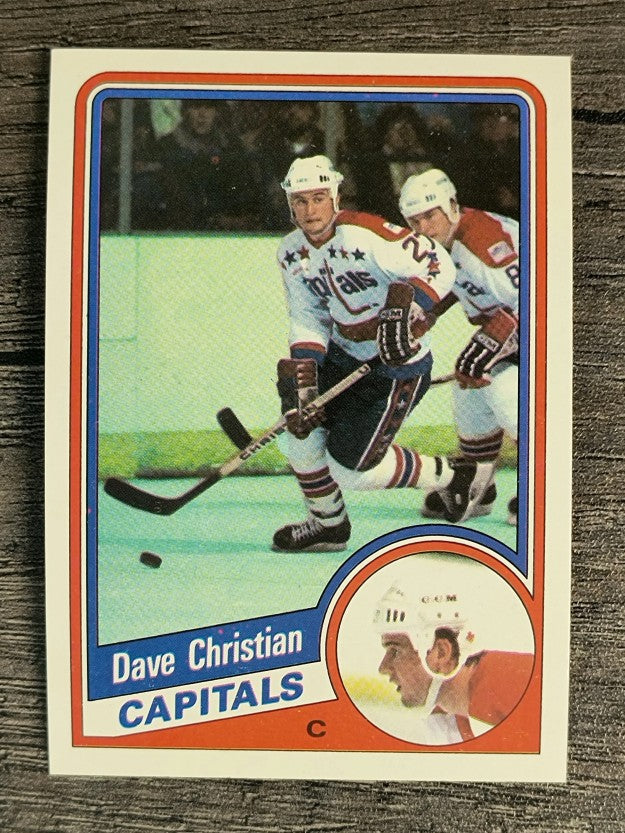 1984-85 Topps #142 Dave Christian SP