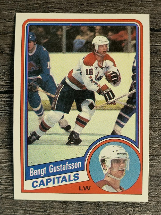 1984-85 Topps #144 Bengt Gustafsson SP