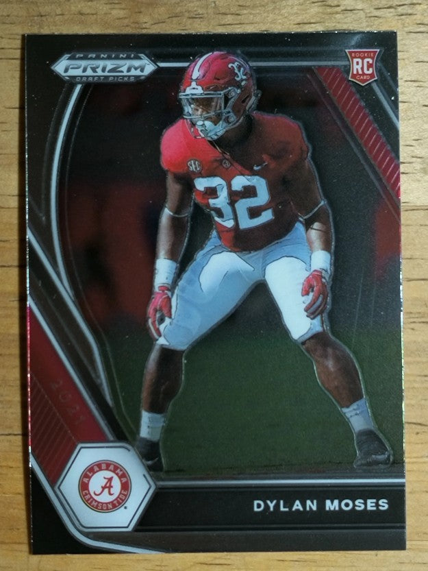 2021 Panini Prizm Draft Picks #140 Dylan Moses RC