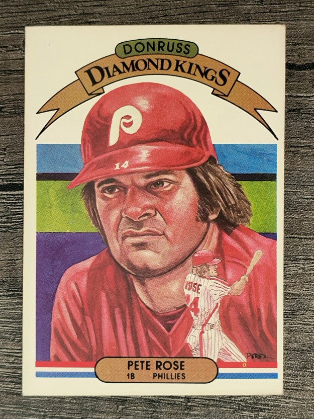 1982 Donruss #1 Pete Rose DK (EXMT)