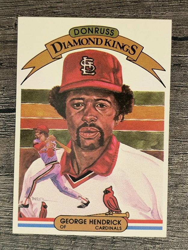 1982 Donruss #9 George Hendrick DK