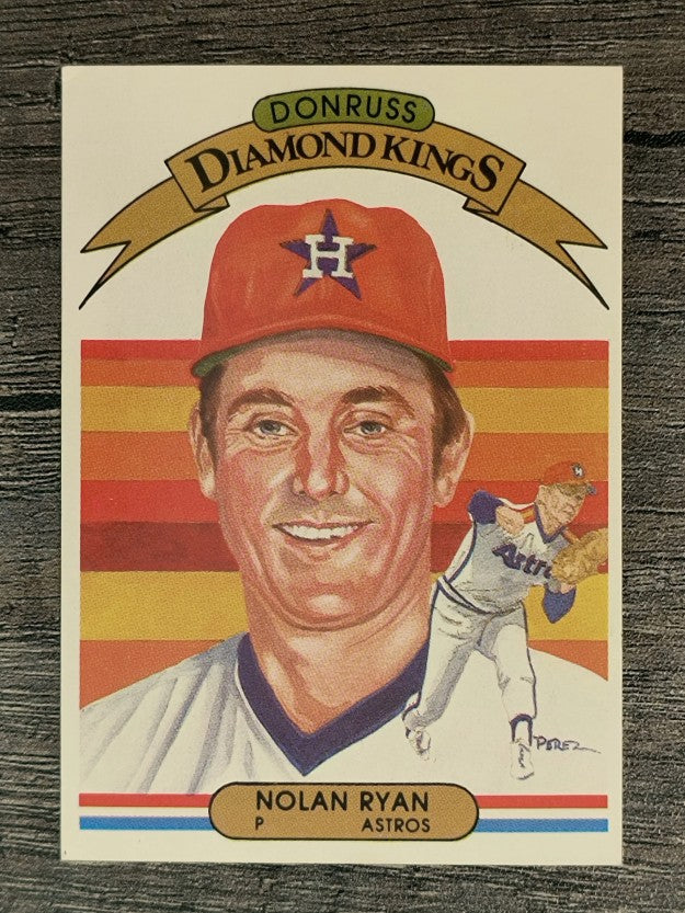 1982 Donruss #13 Nolan Ryan DK (EXMT)