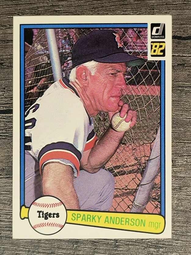 1982 Donruss #29 Sparky Anderson MG