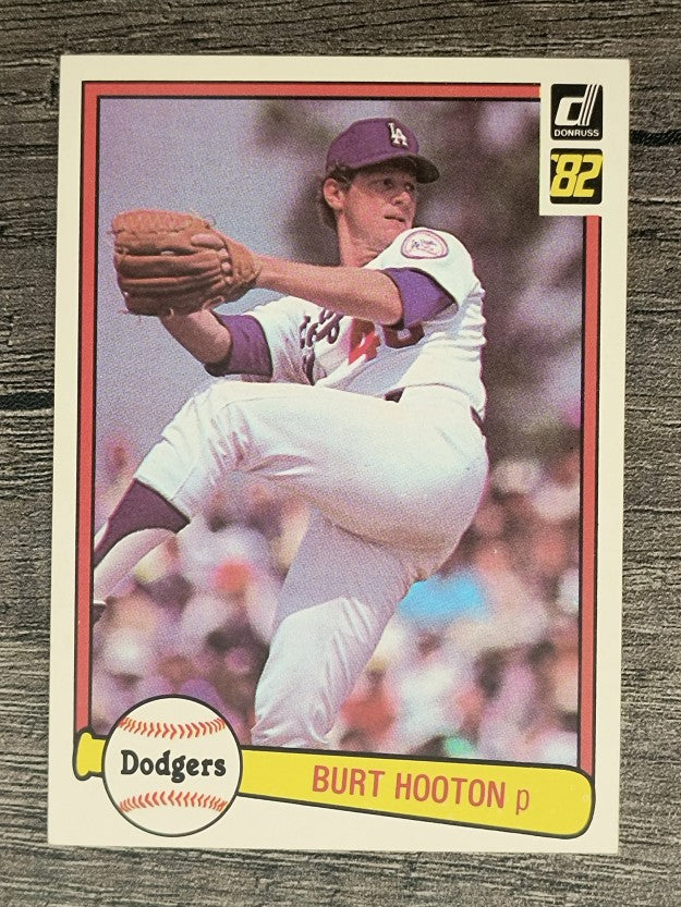 1982 Donruss #32 Burt Hooton