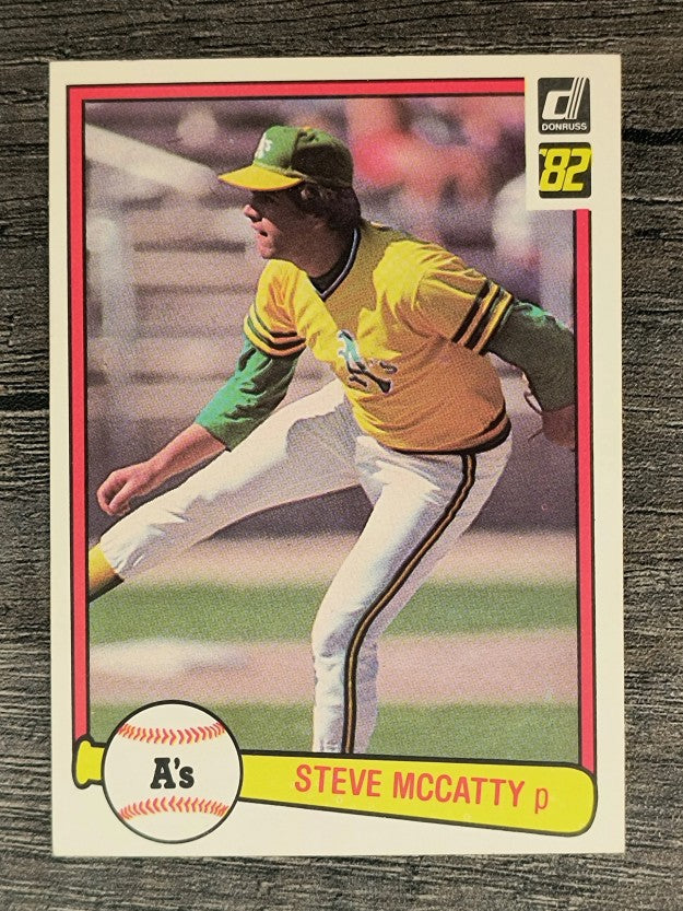 1982 Donruss #35 Steve McCatty