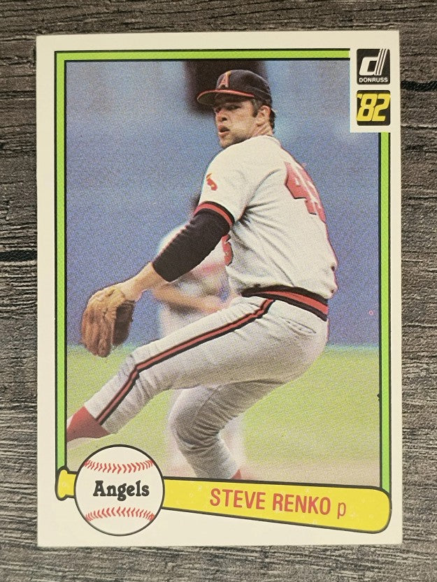 1982 Donruss #38 Steve Renko