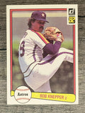 1982 Donruss #41 Bob Knepper