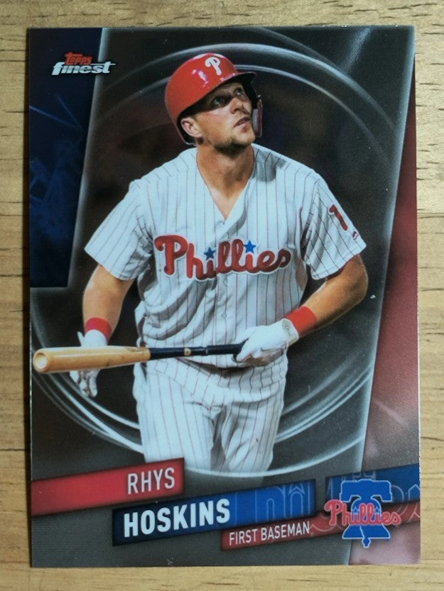 2019 Finest #30 Rhys Hoskins
