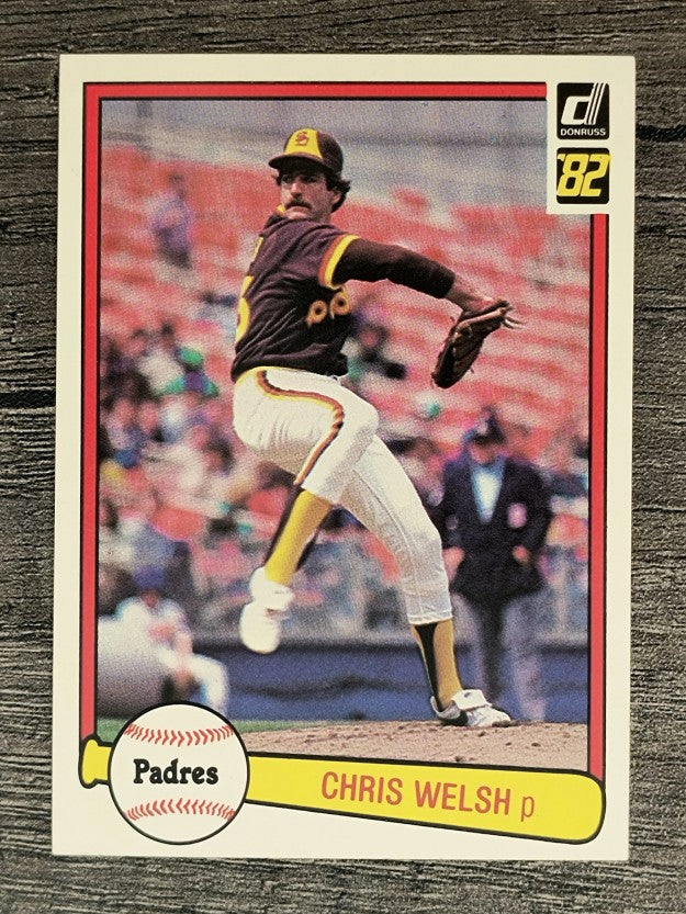 1982 Donruss #44 Chris Welsh