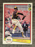 1982 Donruss #44 Chris Welsh