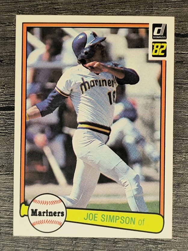1982 Donruss #55 Joe Simpson