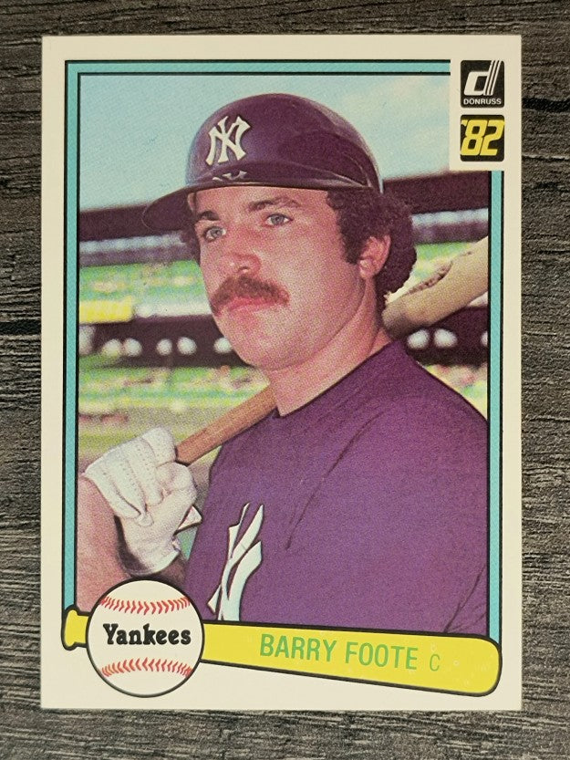 1982 Donruss #83 Barry Foote