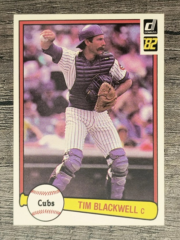 1982 Donruss #99 Tim Blackwell