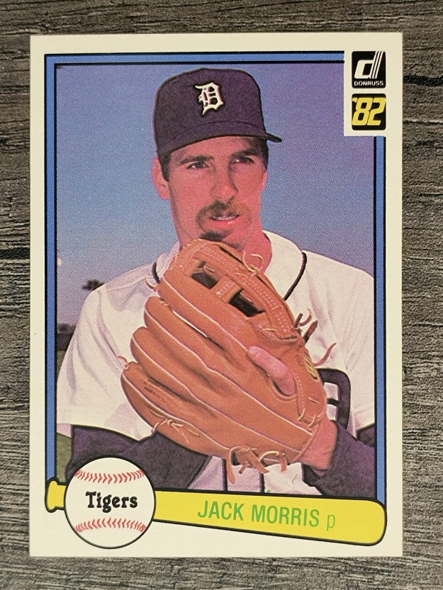 1982 Donruss #107 Jack Morris