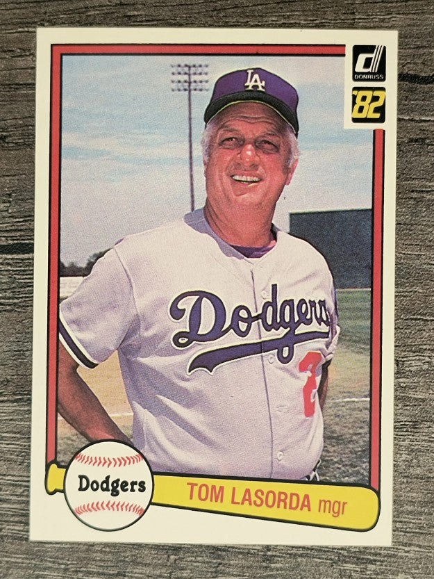 1982 Donruss #110 Tom Lasorda MG