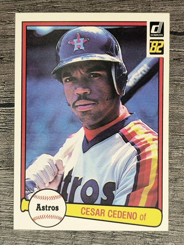 1982 Donruss #118 Cesar Cedeno