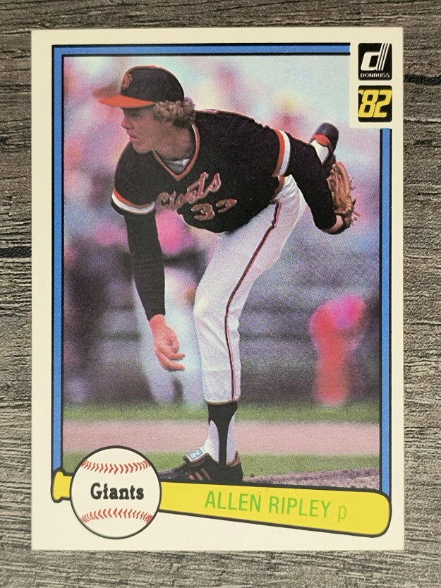 1982 Donruss #125 Allen Ripley