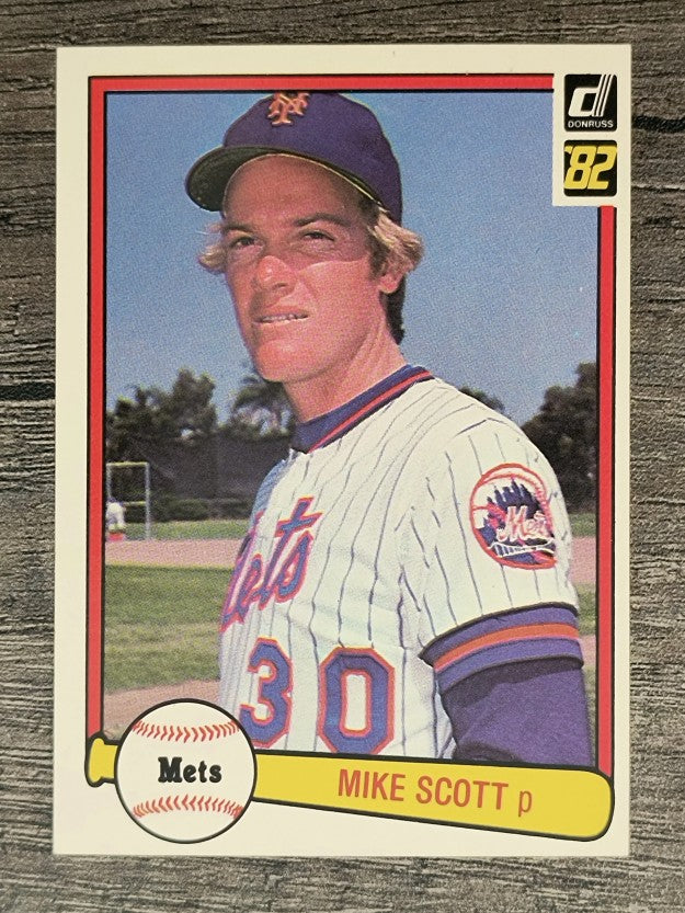 1982 Donruss #128 Mike Scott