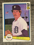 1982 Donruss #133 Dan Petry
