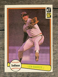 1982 Donruss #137 Len Barker