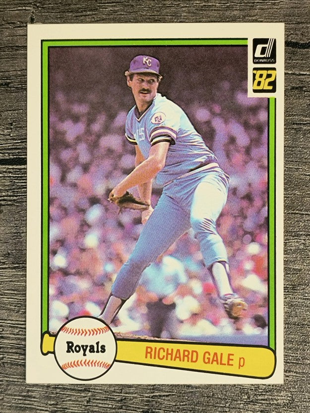 1982 Donruss #138 Rich Gale
