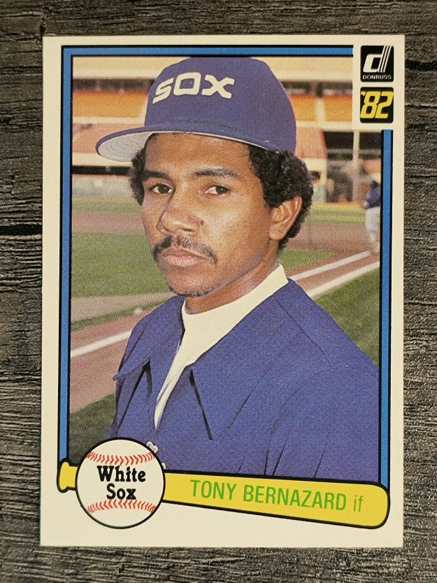 1982 Donruss #143 Tony Bernazard
