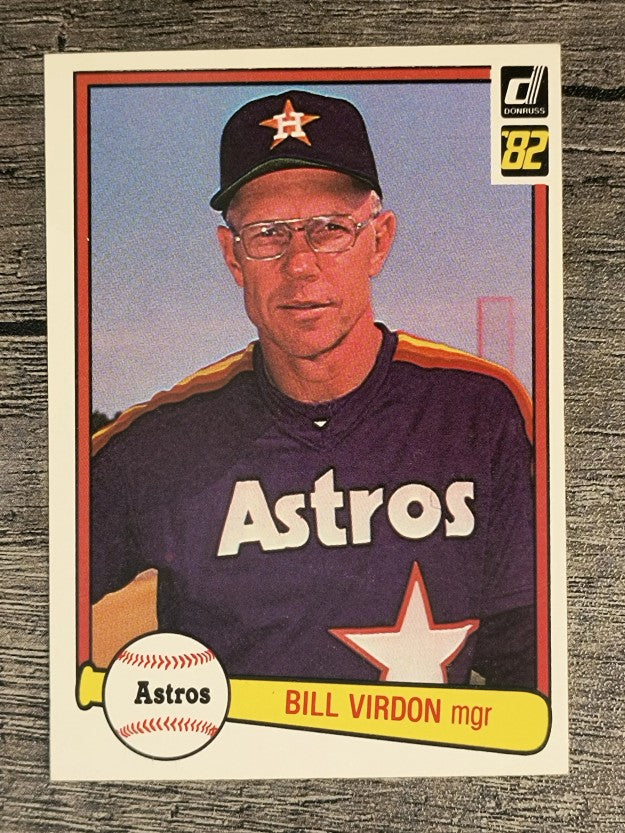 1982 Donruss #144 Bill Virdon MG