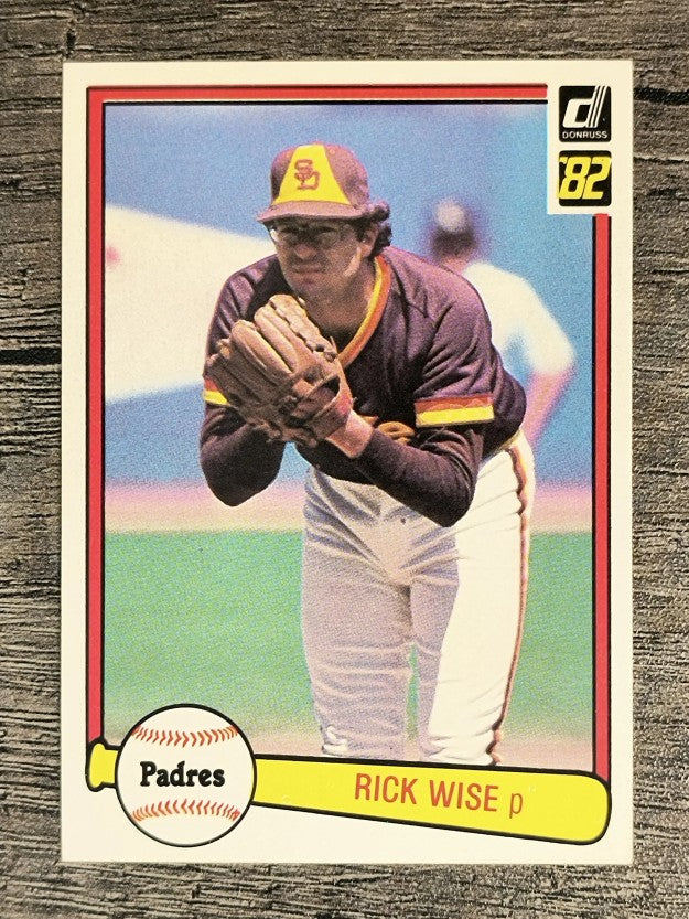 1982 Donruss #170 Rick Wise