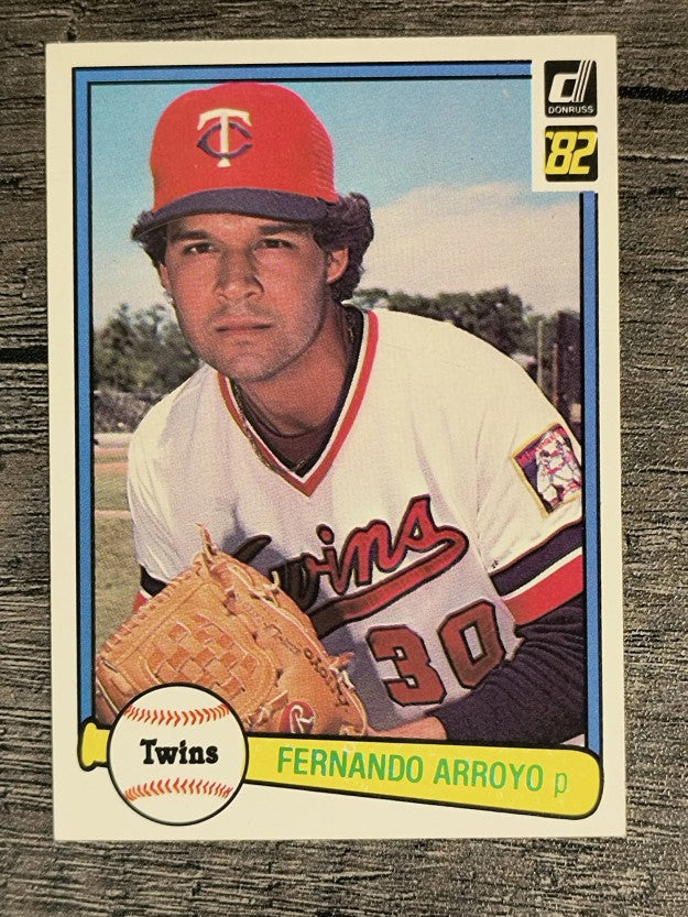 1982 Donruss #177 Fernando Arroyo