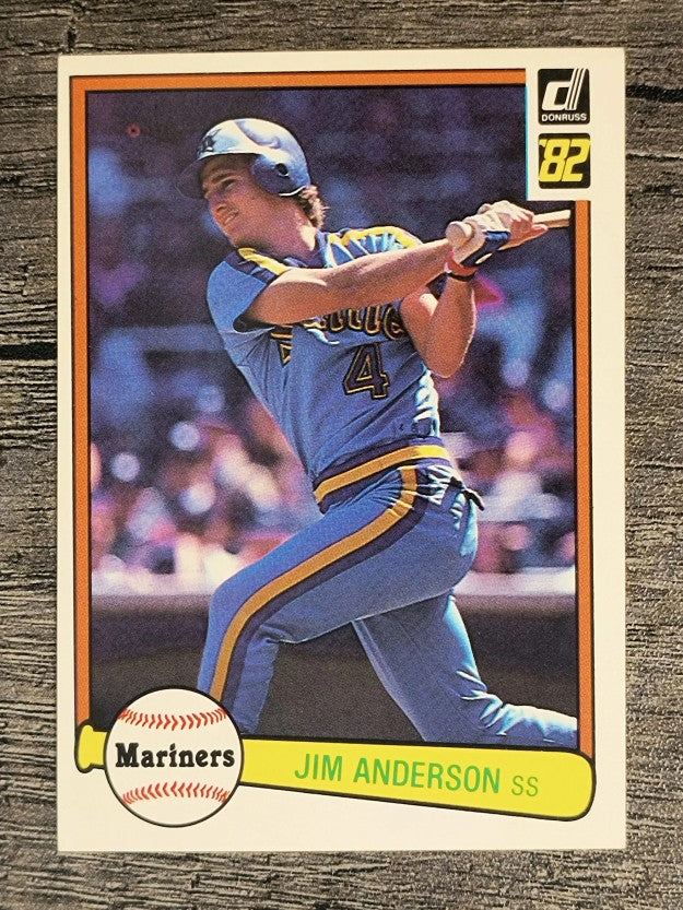 1982 Donruss #181 Jim Anderson