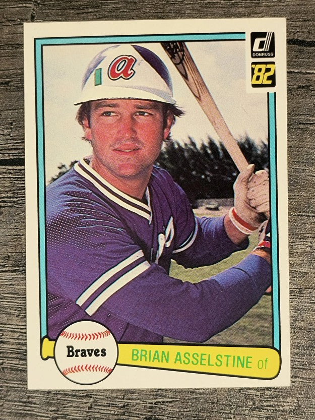 1982 Donruss #184 Brian Asselstine