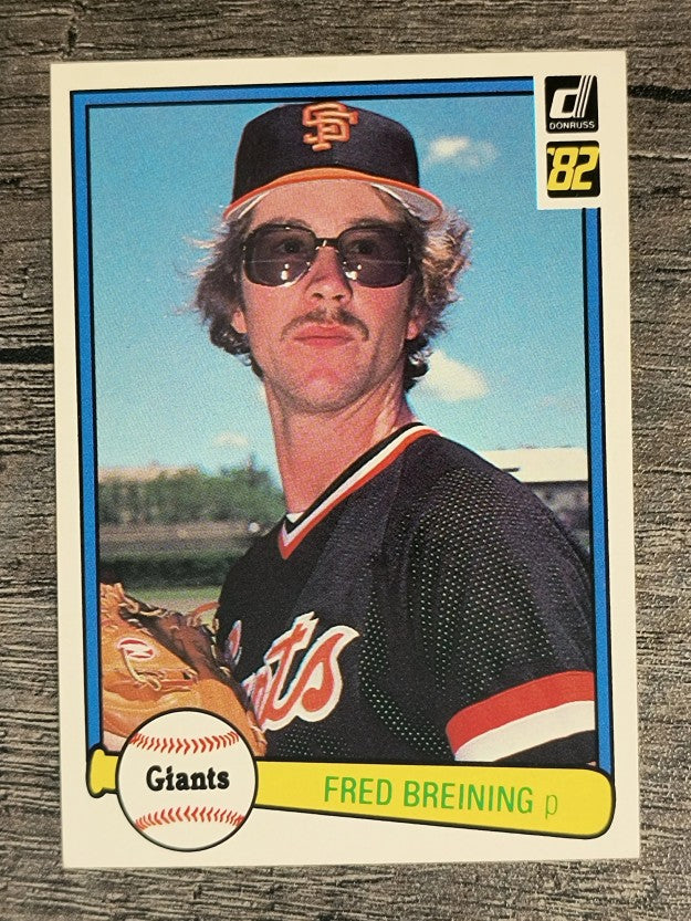 1982 Donruss #186 Fred Breining