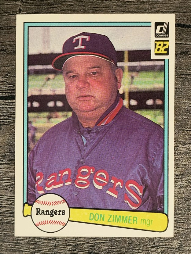 1982 Donruss #195 Don Zimmer MG