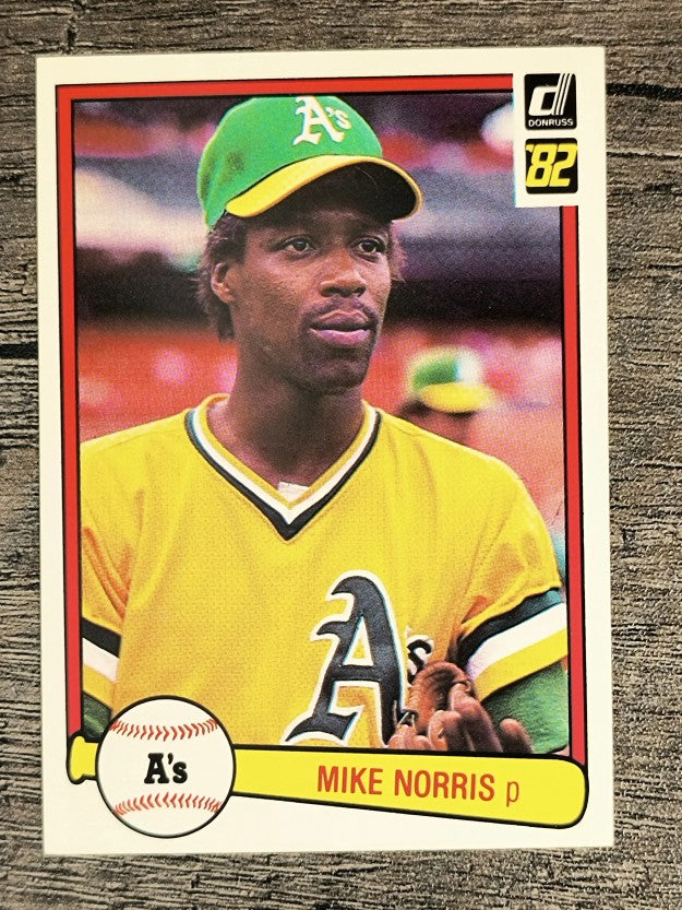 1982 Donruss #197 Mike Norris