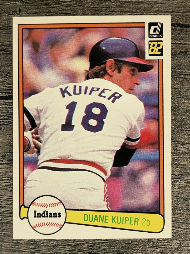 1982 Donruss #198 Duane Kuiper